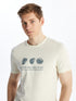 LC Waikiki Crew Neck Short Sleeve Printed Combed Cotton Men's T-shirt
